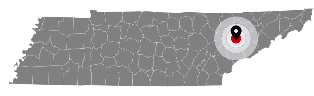 Critter Wranglers Service Area Map