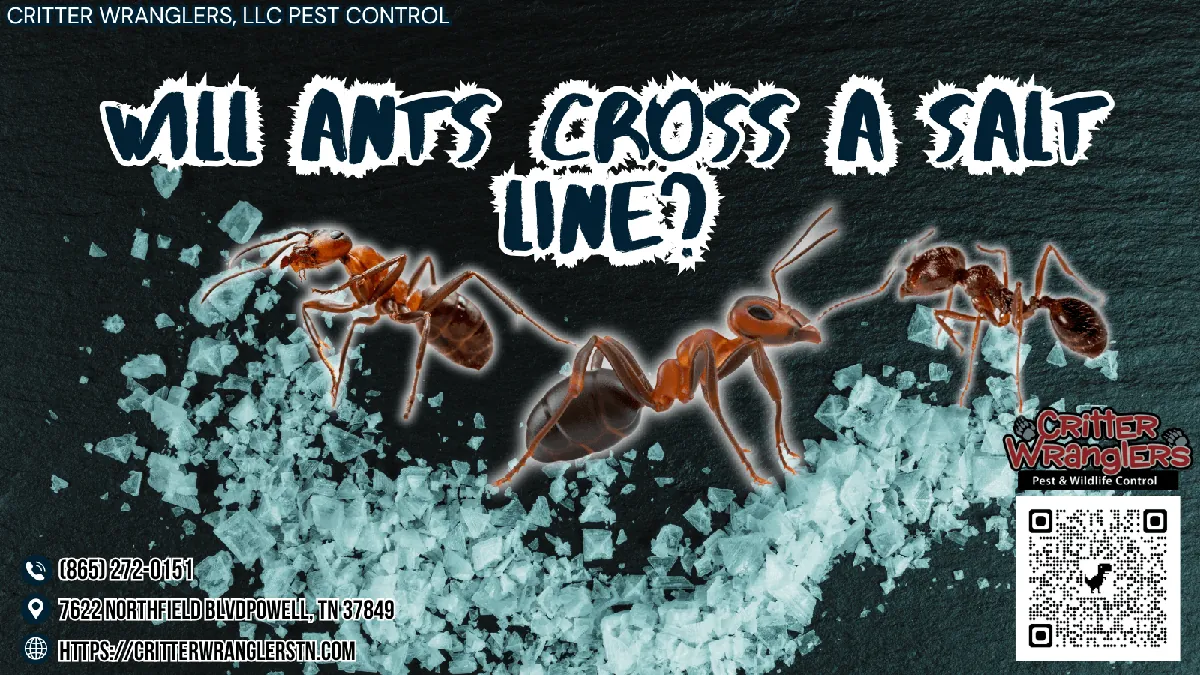 Will Ants Cross a Salt Line