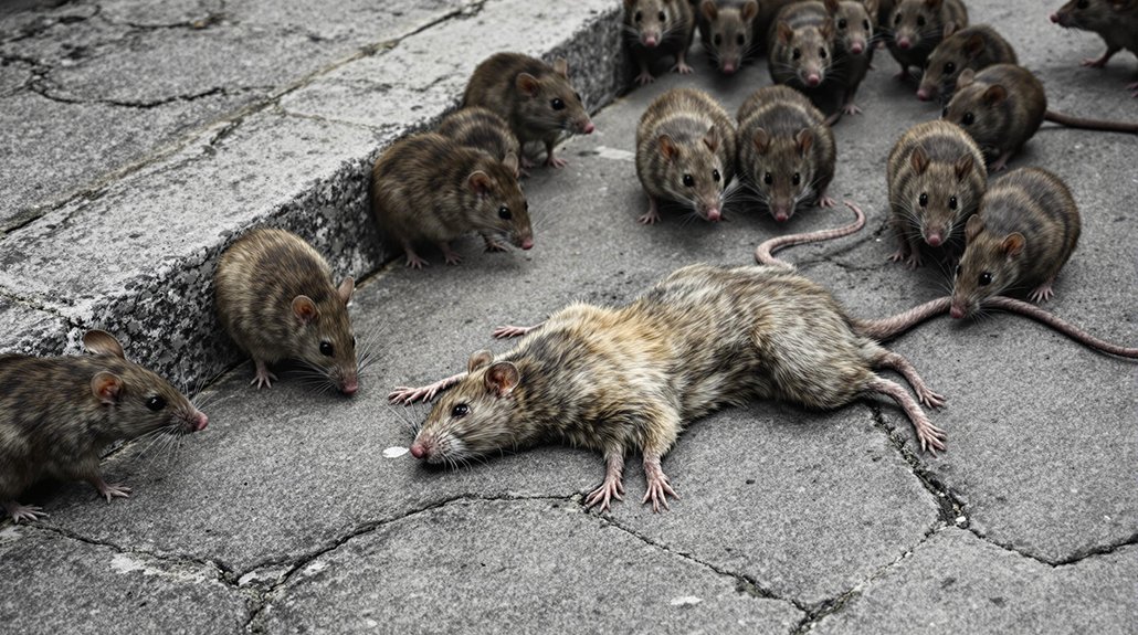 social hierarchy among rats