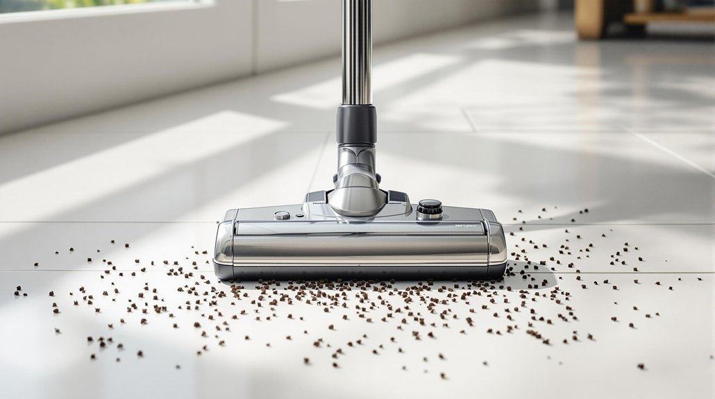 vacuuming mouse droppings unsafe