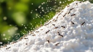 ants dislike baby powder