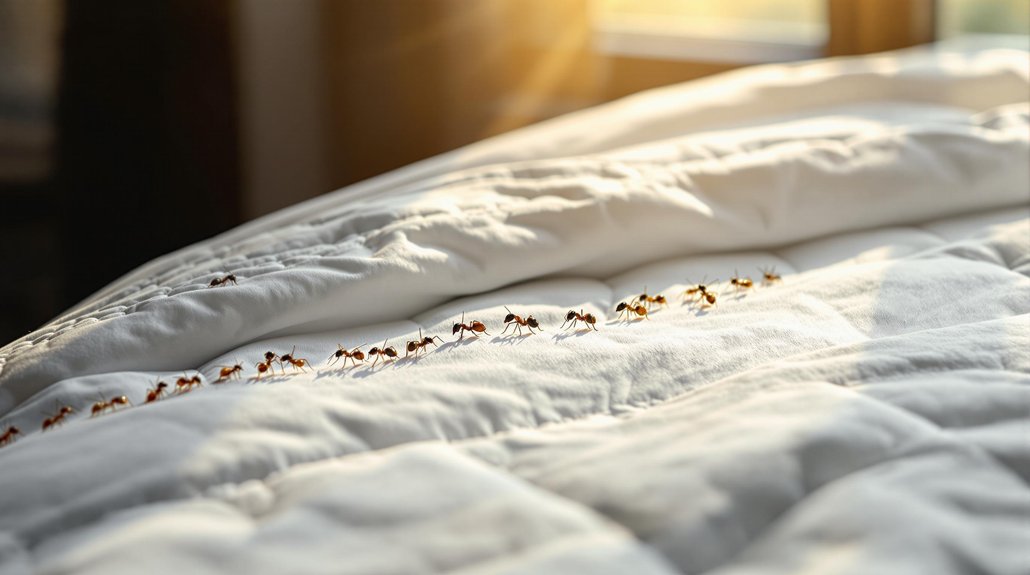 ants invading your bed