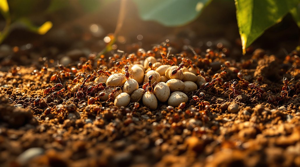 dead ants affect colonies