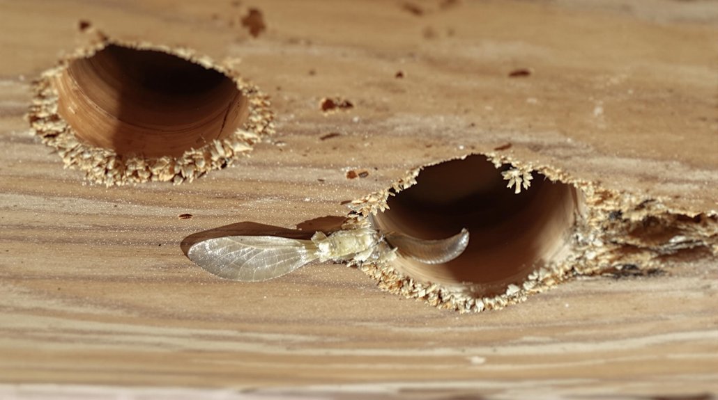 signs of termite infestation